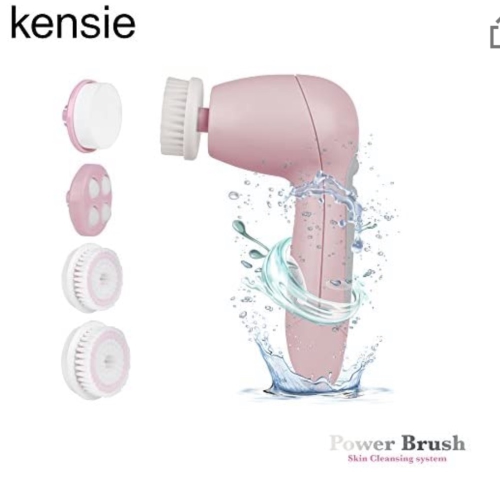 🌿 Kensie Power Brush Skin Cleaning System in shade Coral - Picture 5 of 6